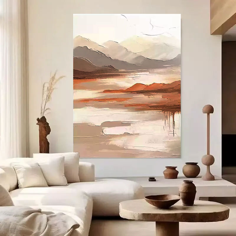 Wabi-Sabi Art Painting hand - painted #HM310